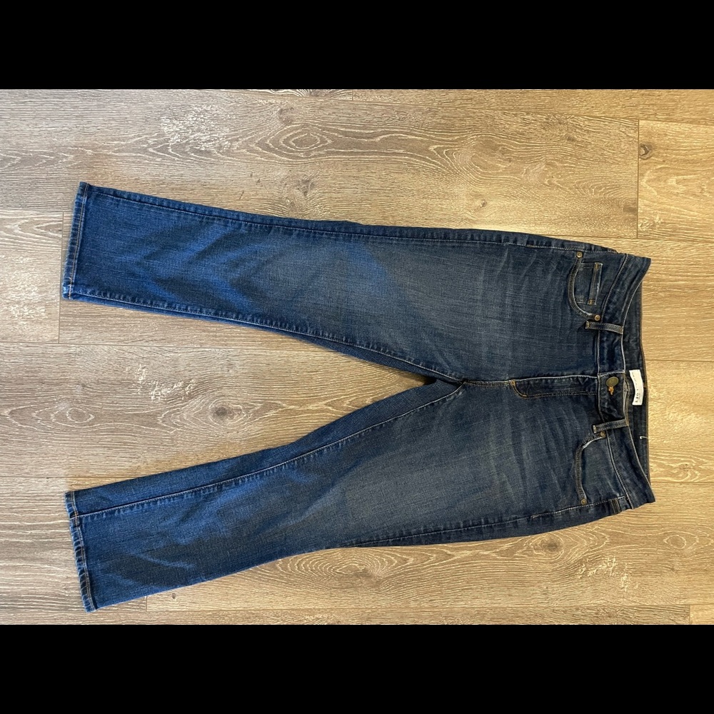 Loft Curvy Cropped Jeans